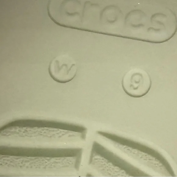 CROCS Women’s Getaway Mint Green Platform Toe Loop Slide Sandals Flip Flops W9 - Picture 8 of 9